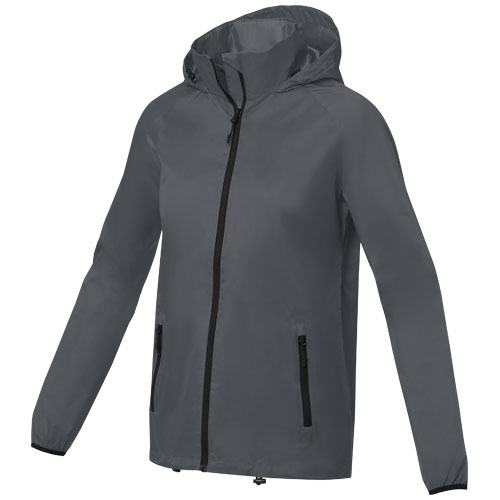 Veste pluie personnalisable et légère femme Dinlas Gris storm